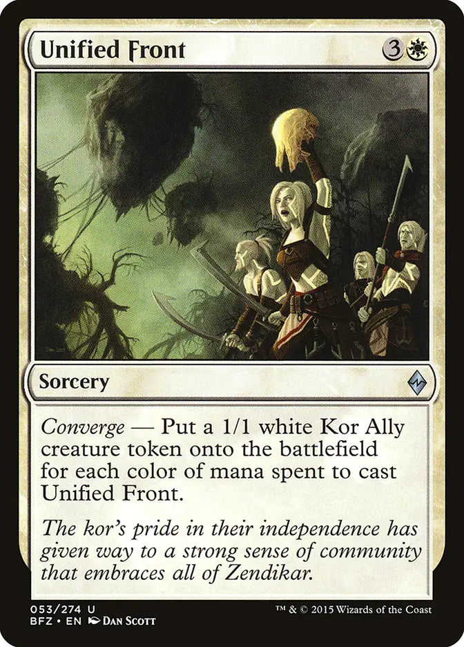 Unified Front Battle for Zendikar
