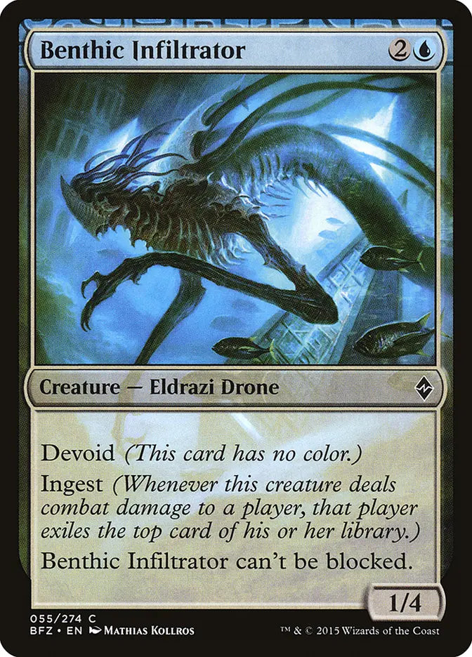 Benthic Infiltrator Battle for Zendikar