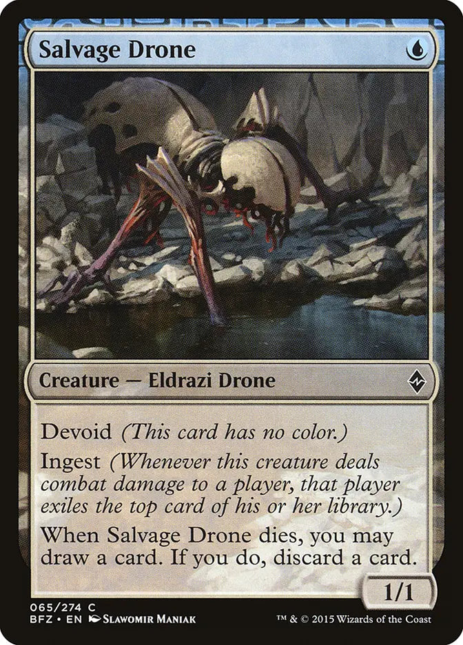 Salvage Drone Battle for Zendikar