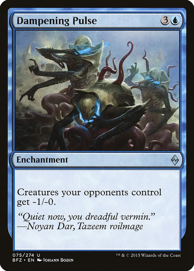 Dampening Pulse Battle for Zendikar