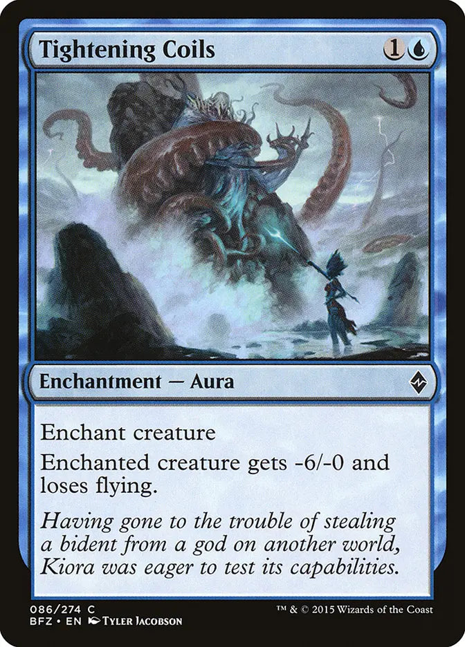 Tightening Coils Battle for Zendikar