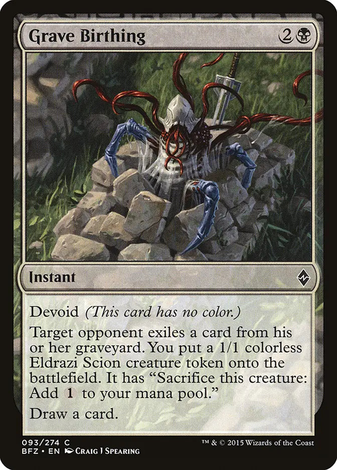 Grave Birthing Battle for Zendikar