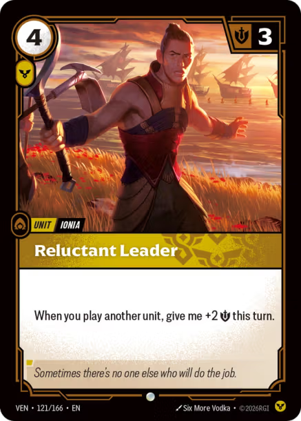 Reluctant Leader Vendetta