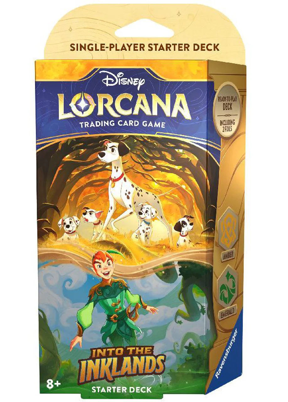 Disney Lorcana: Into the Inklands Starter Decks - Include Booster Pack
