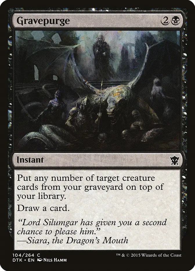 Gravepurge Dragons of Tarkir