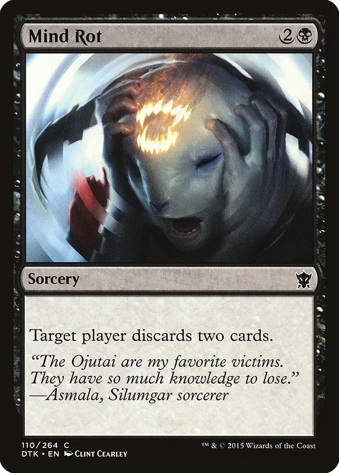 Mind Rot Dragons of Tarkir