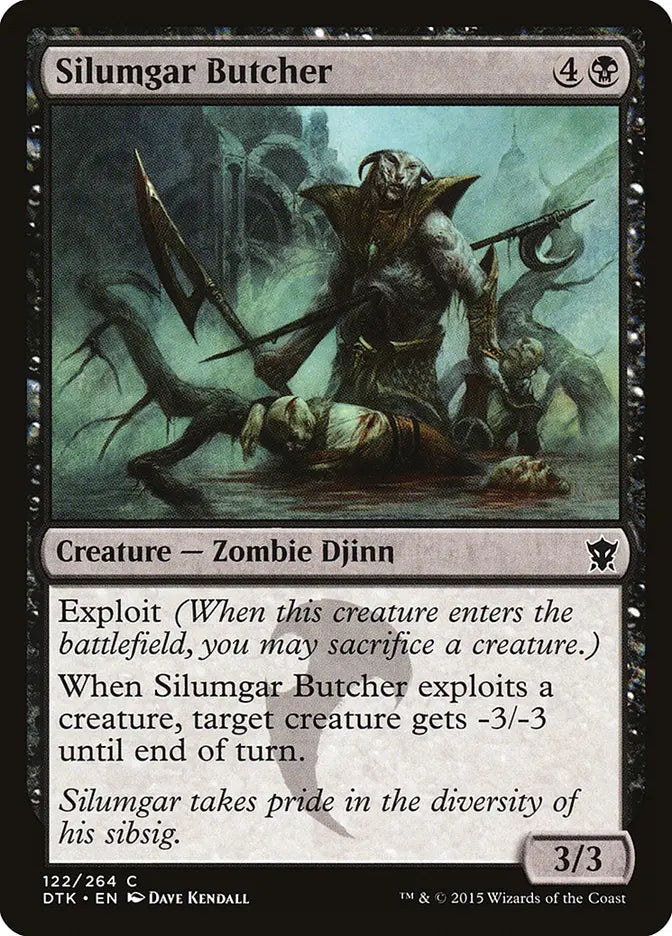 Silumgar Butcher Dragons of Tarkir