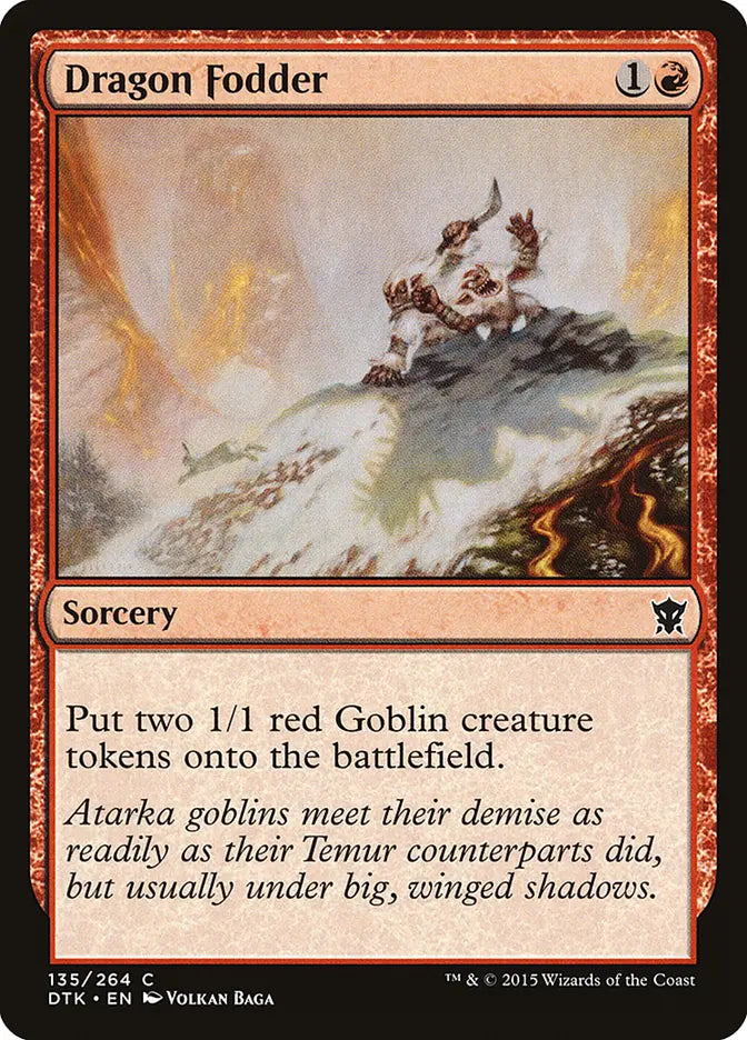 Dragon Fodder Dragons of Tarkir