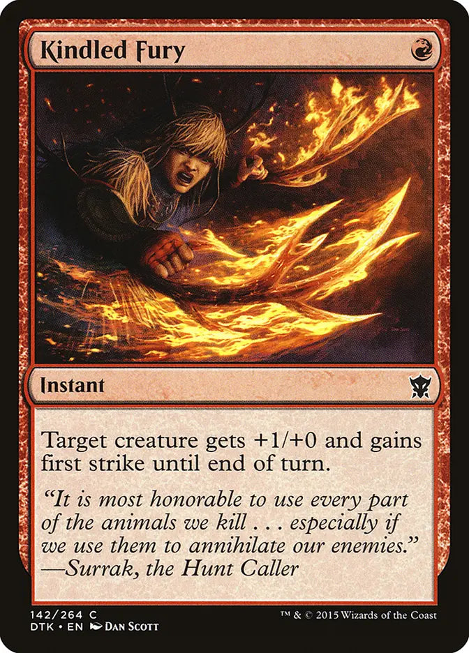 Kindled Fury Dragons of Tarkir