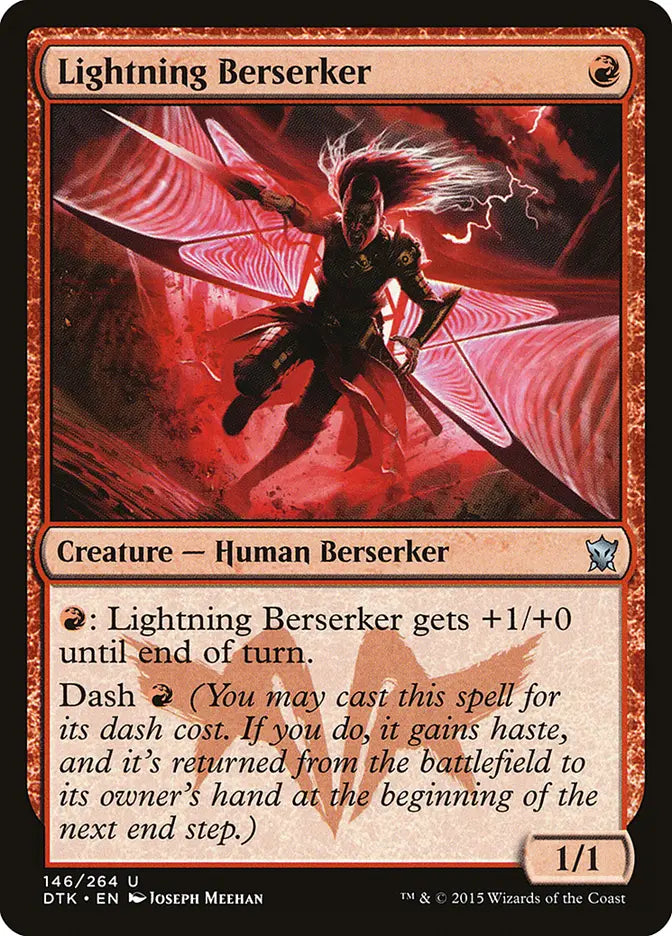 Lightning Berserker Dragons of Tarkir