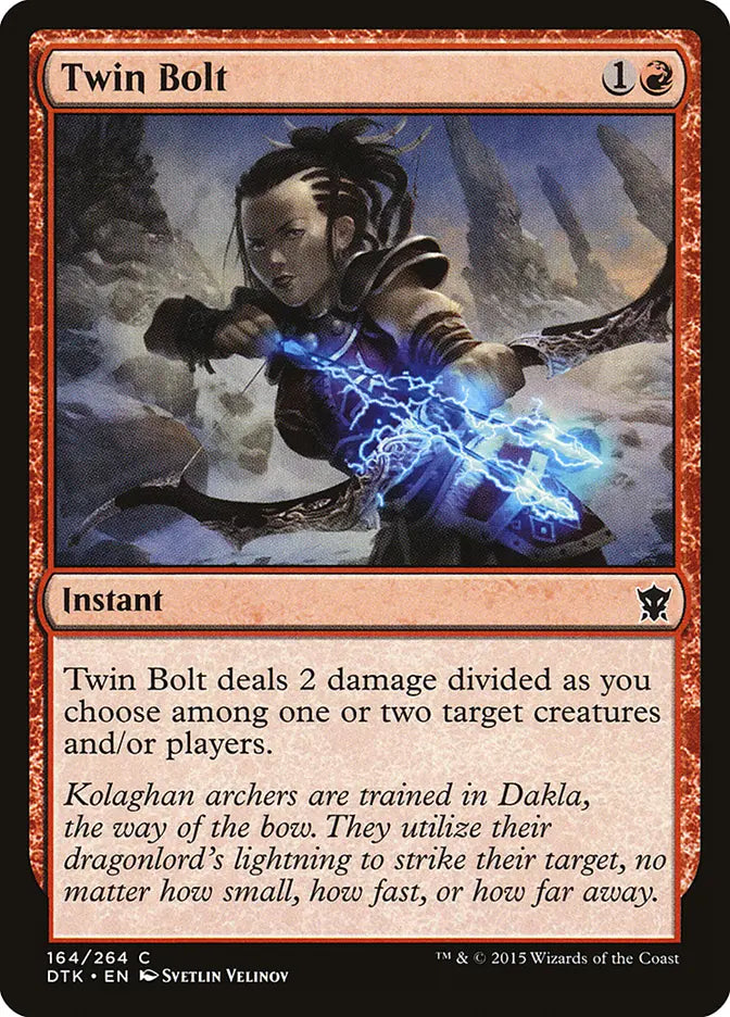 Twin Bolt Dragons of Tarkir