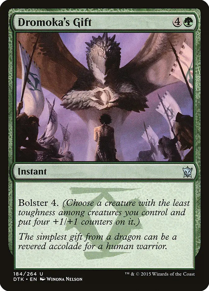Dromoka's Gift Dragons of Tarkir