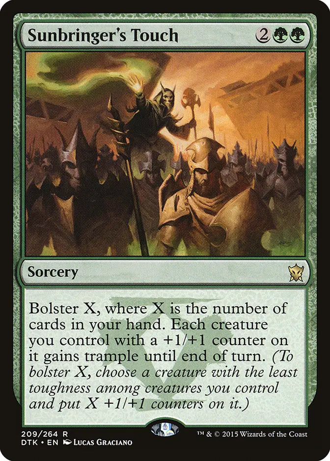 Sunbringer's Touch Dragons of Tarkir