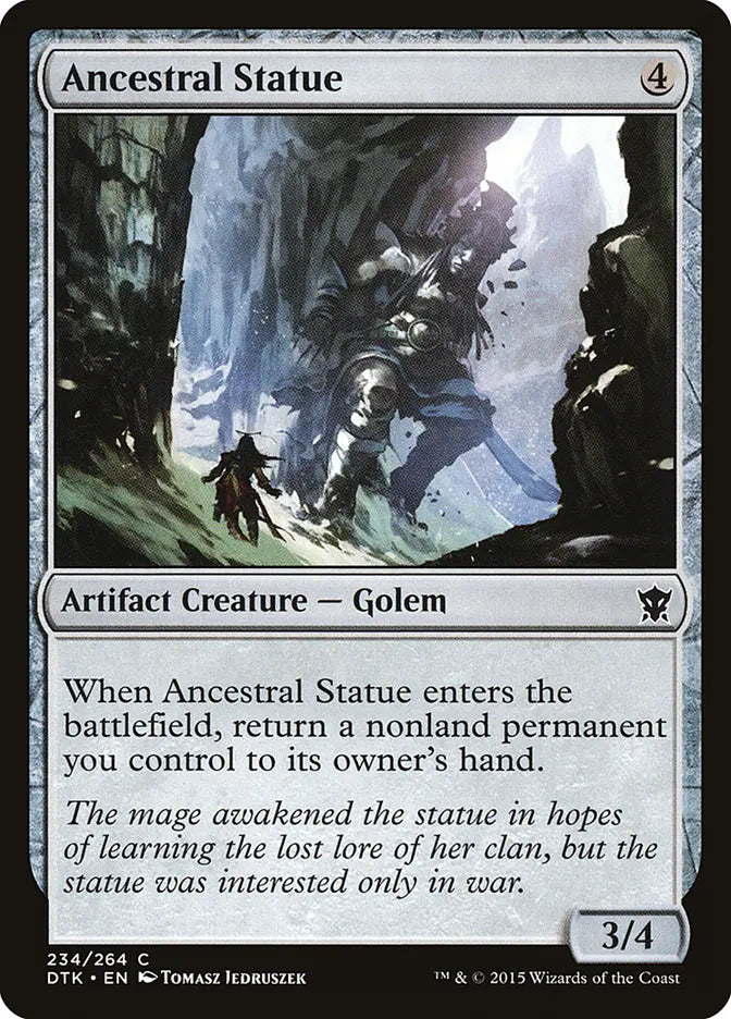 Ancestral Statue Dragons of Tarkir