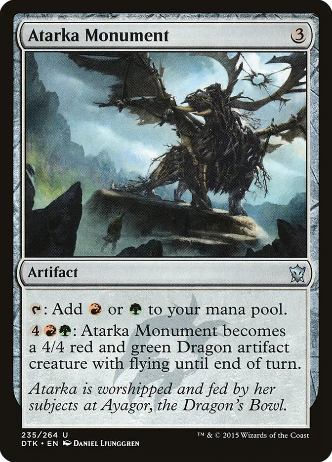 Atarka Monument Dragons of Tarkir