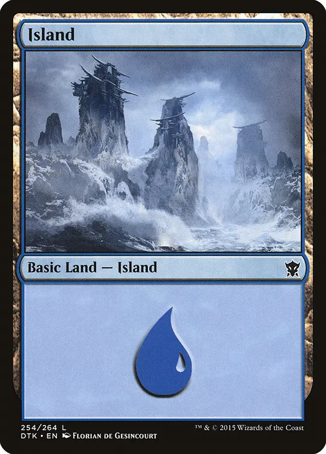 Island (254) Dragons of Tarkir