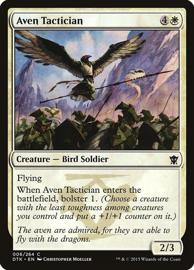 Aven Tactician Dragons of Tarkir