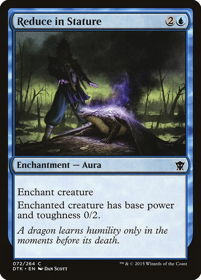 Reduce in Stature Dragons of Tarkir