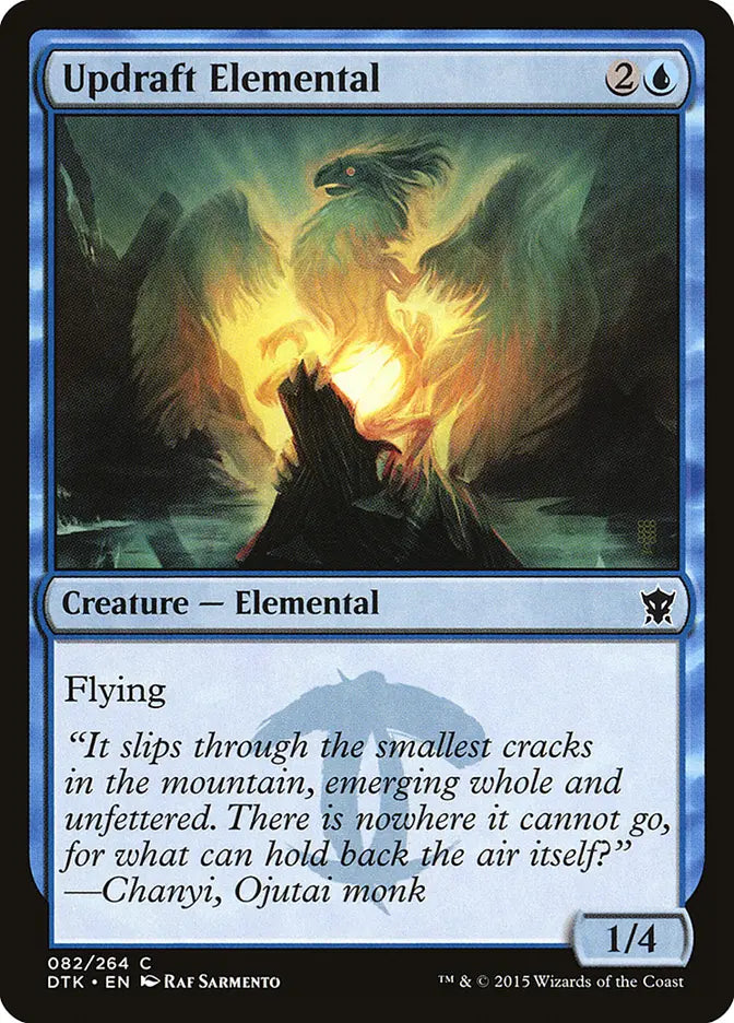 Updraft Elemental Dragons of Tarkir
