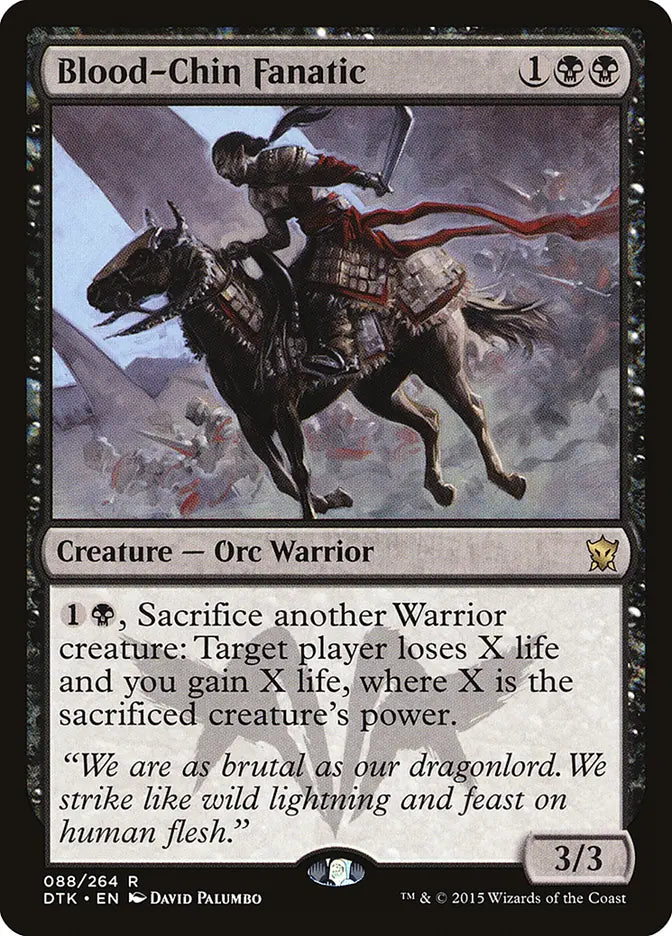Blood-Chin Fanatic Dragons of Tarkir