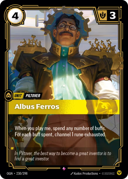 Albus Ferros Origins