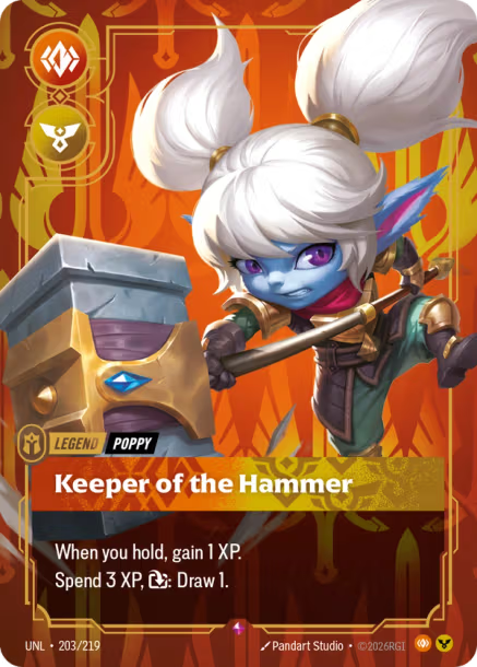 Poppy Keeper of the Hammer Unleashed