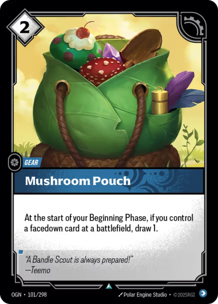 Mushroom Pouch Origins