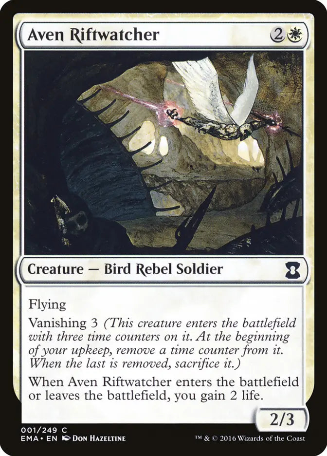 Aven Riftwatcher Eternal Masters