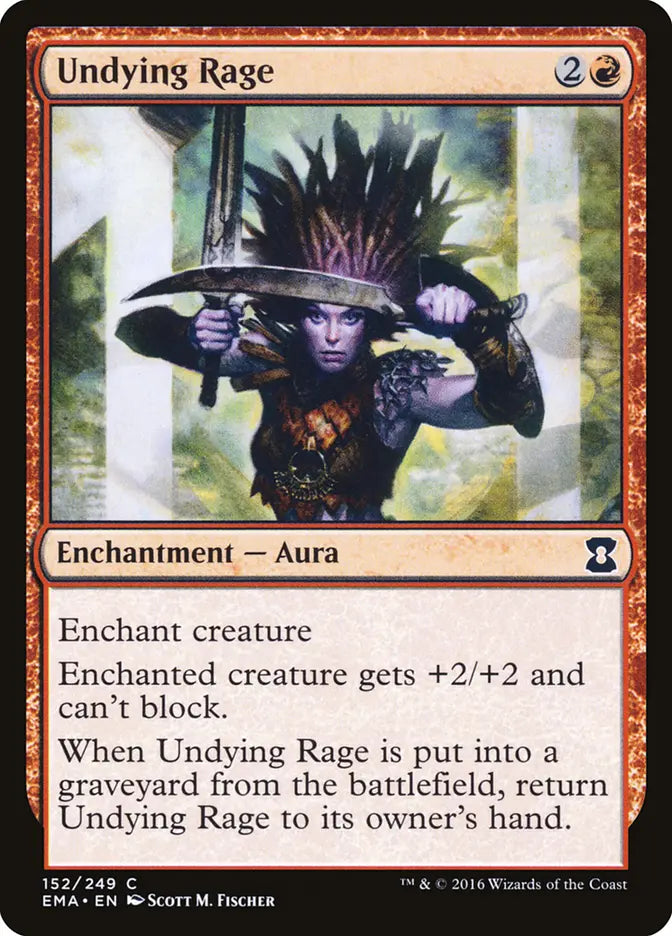 Undying Rage Eternal Masters