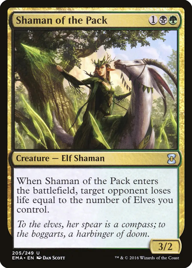 Shaman of the Pack Eternal Masters