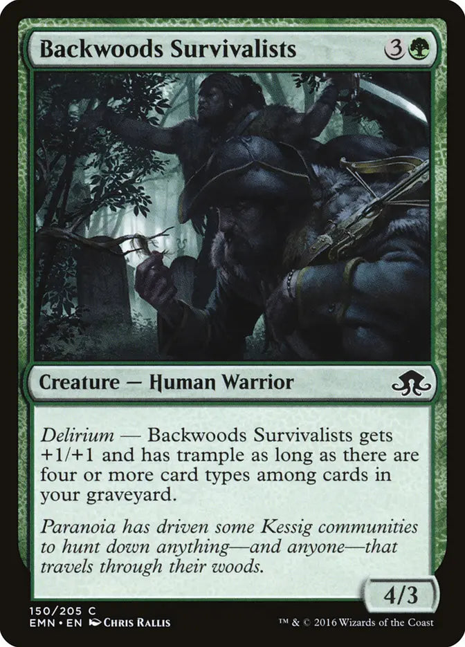 Backwoods Survivalists Eldritch Moon