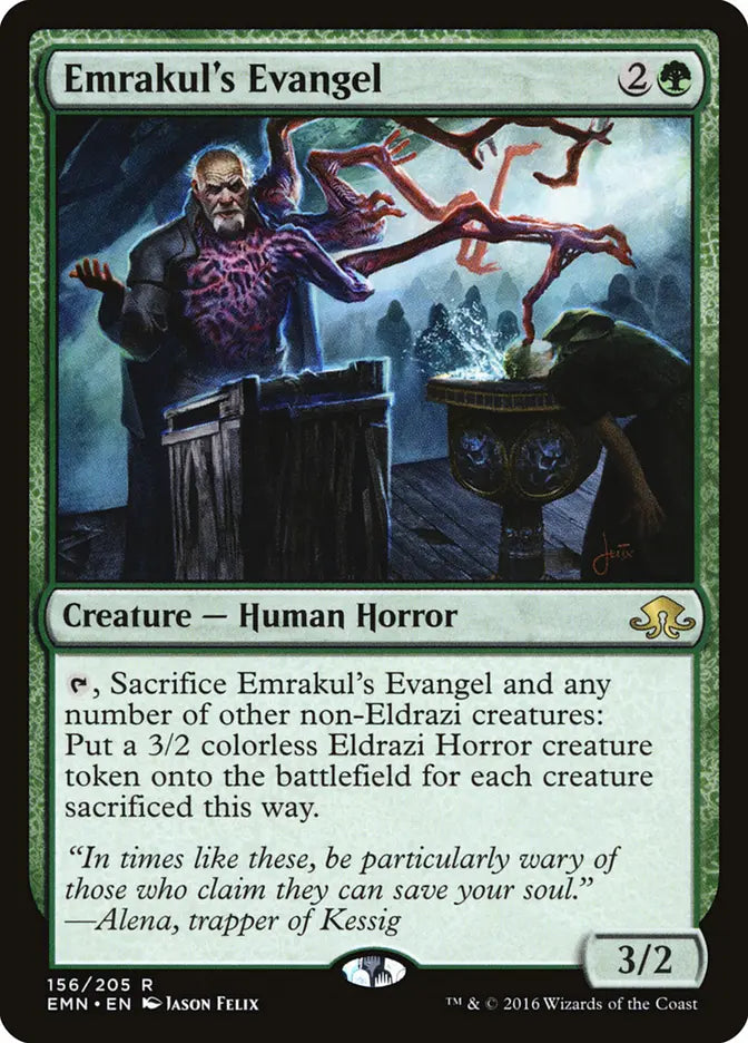 Emrakul's Evangel Eldritch Moon