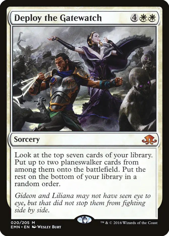 Deploy the Gatewatch Eldritch Moon