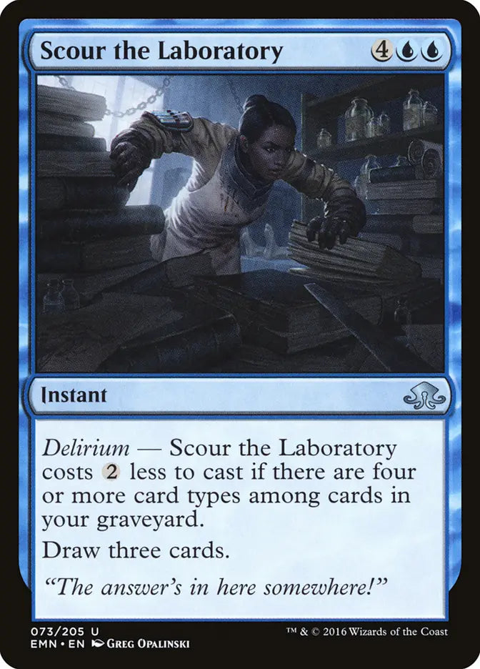 Scour the Laboratory Eldritch Moon