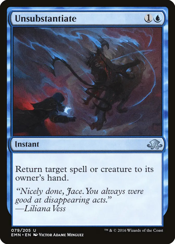 Unsubstantiate Eldritch Moon