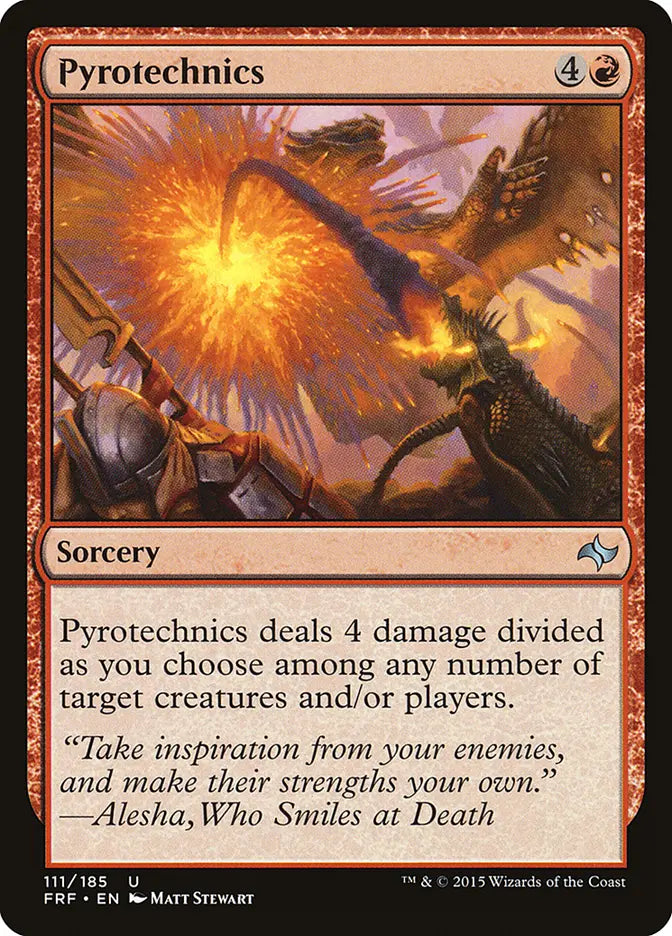 Pyrotechnics Fate Reforged