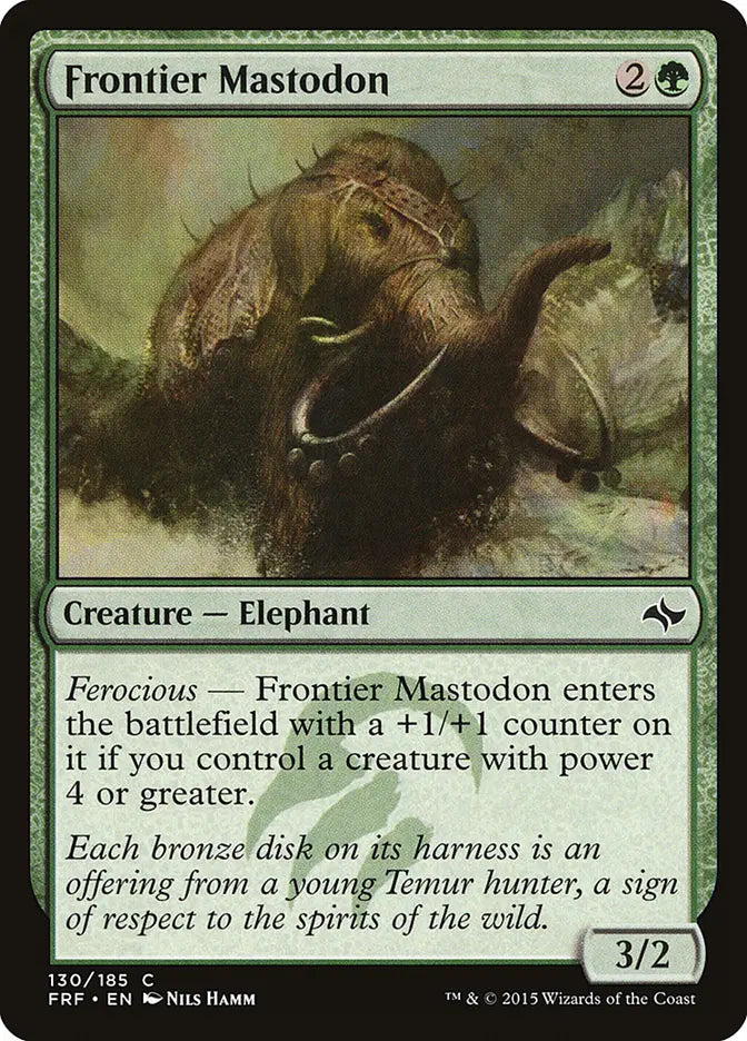 Frontier Mastodon Fate Reforged