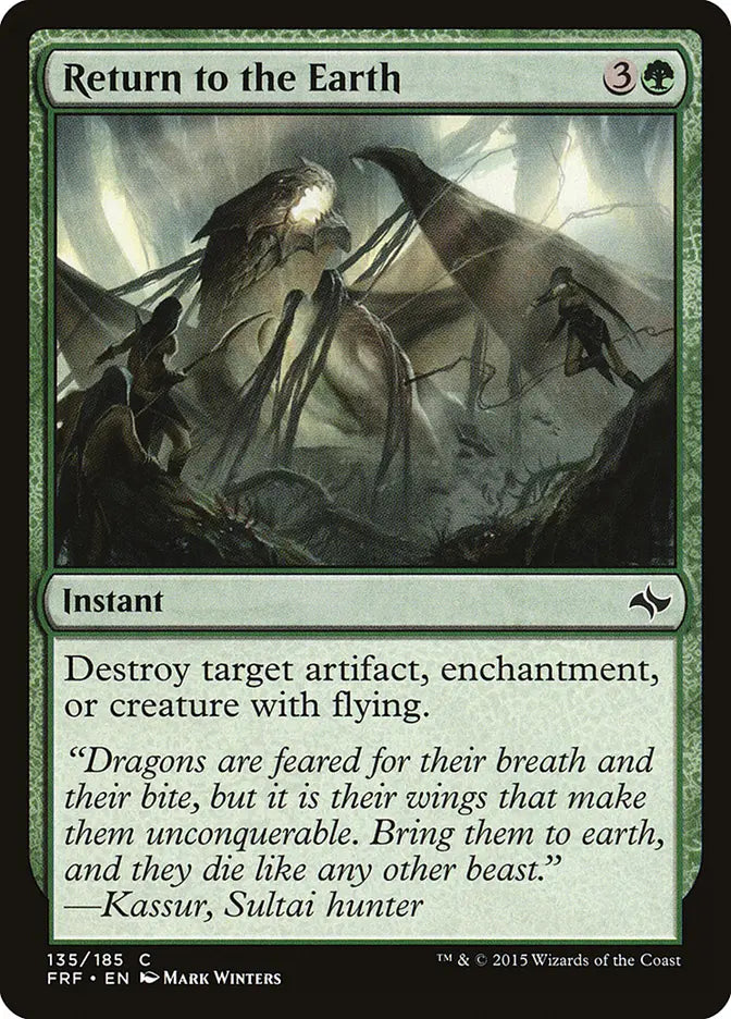 Return to the Earth Fate Reforged