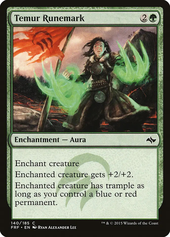 Temur Runemark Fate Reforged