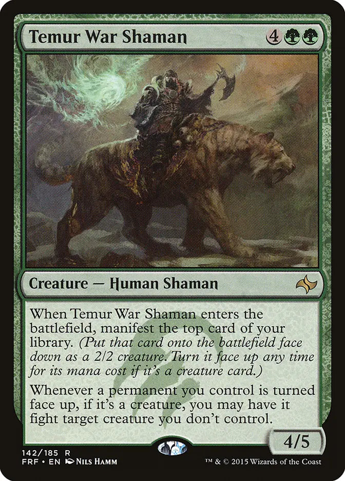 Temur War Shaman Fate Reforged