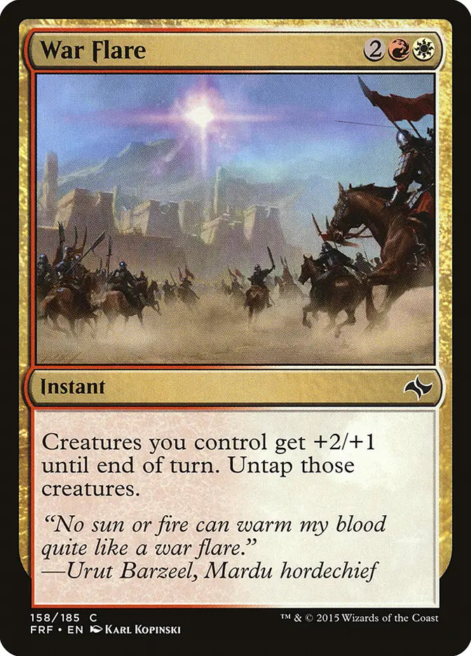 War Flare Fate Reforged