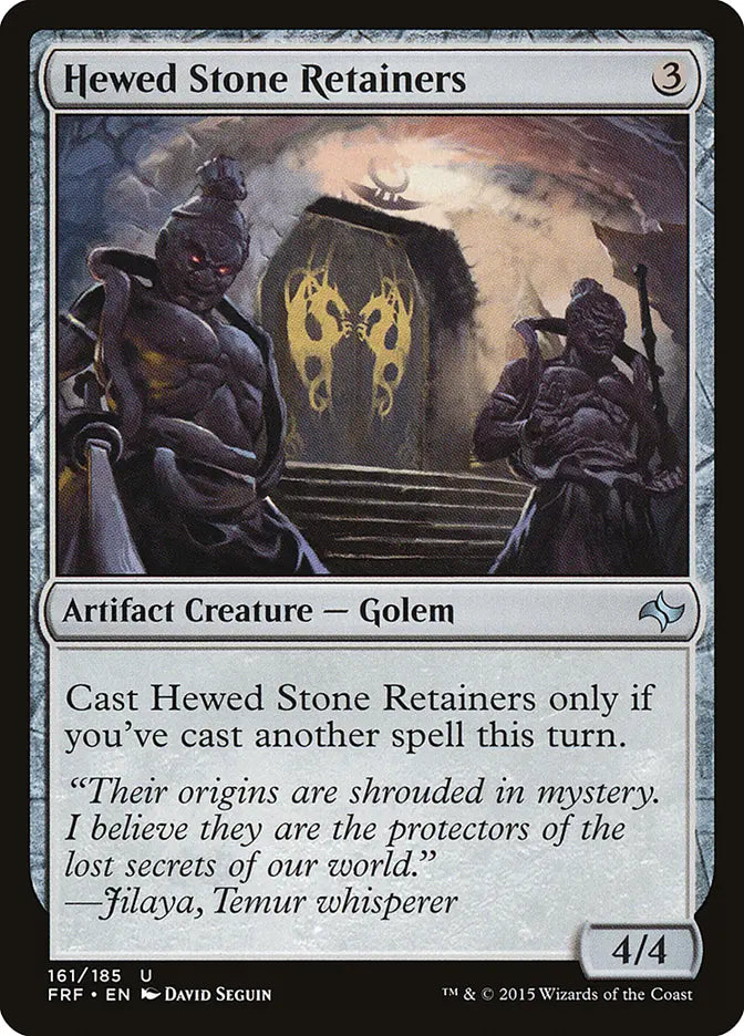 Hewed Stone Retainers Fate Reforged