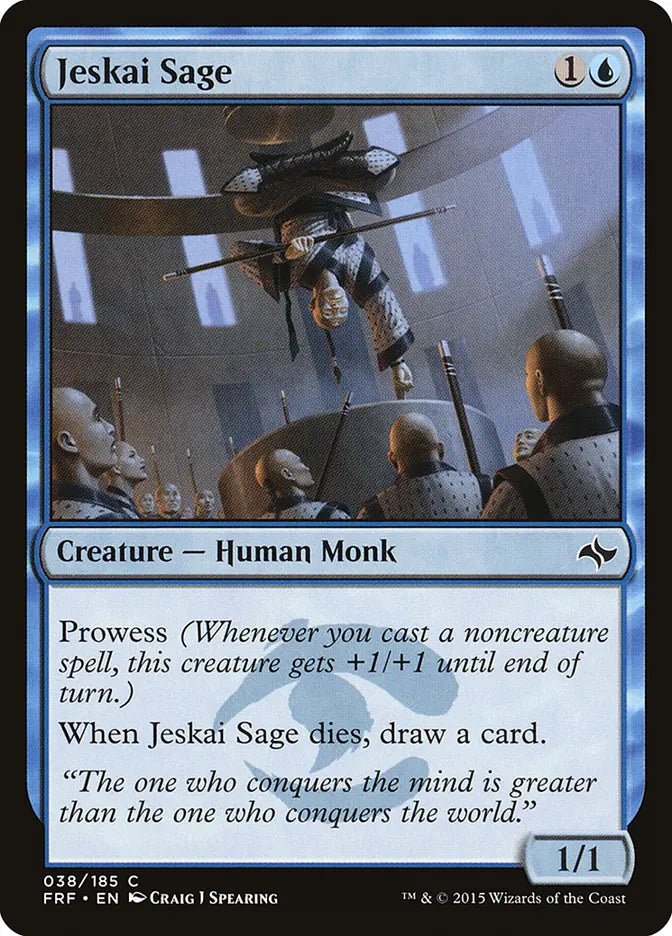 Jeskai Sage Fate Reforged