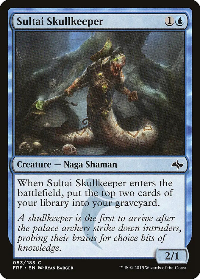 Sultai Skullkeeper Fate Reforged