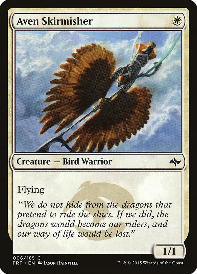Aven Skirmisher Fate Reforged