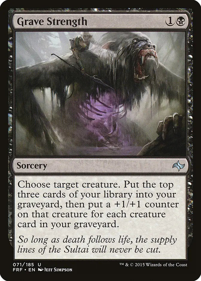 Grave Strength Fate Reforged