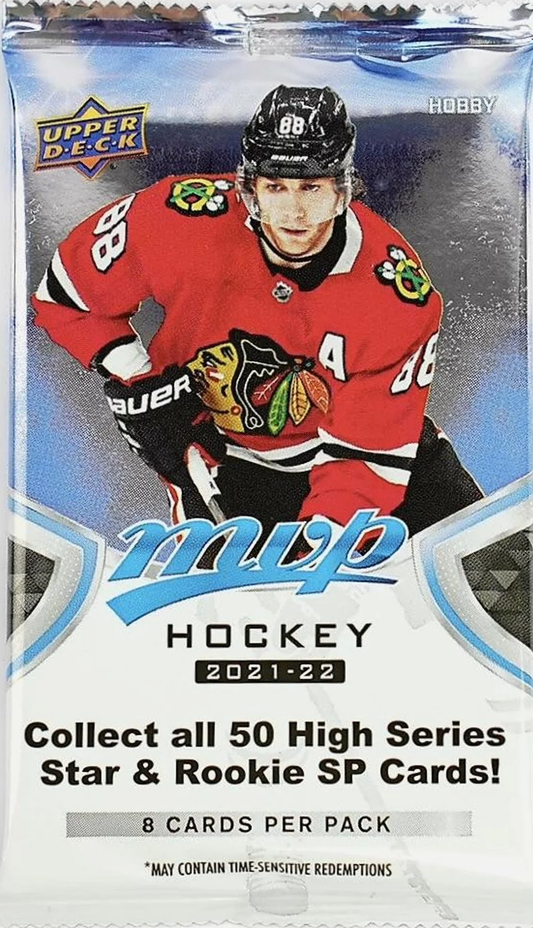 2021-22 Upper Deck MVP Hockey Hobby Pack