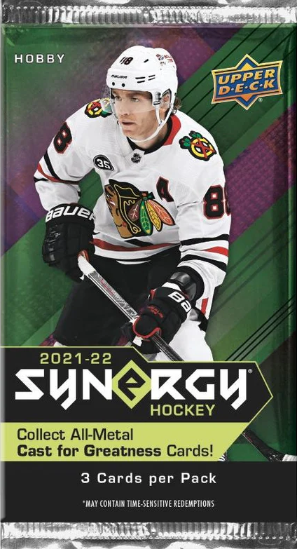 2021-22 Upper Deck Synergy Hockey Hobby Pack