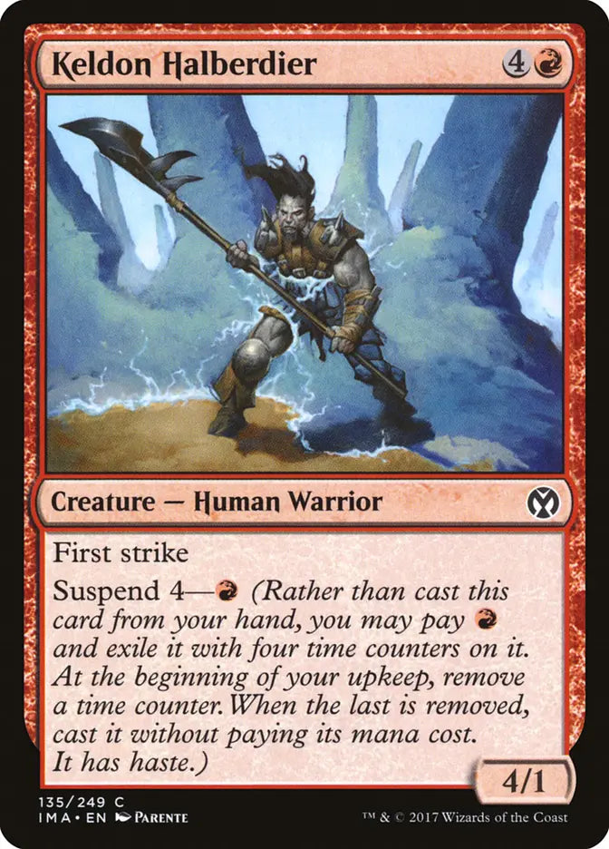 Keldon Halberdier Iconic Masters