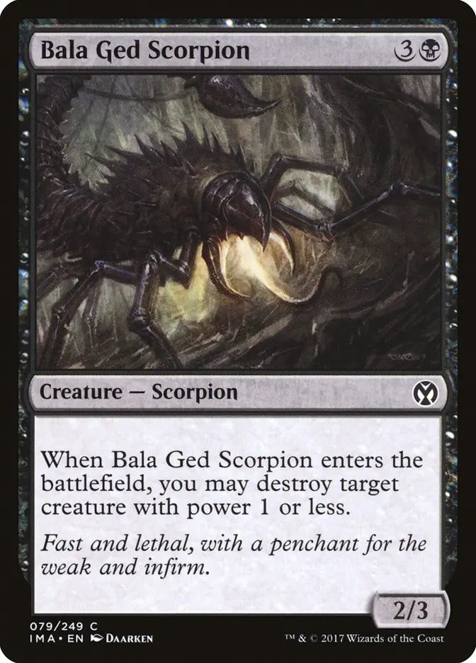 Bala Ged Scorpion Iconic Masters
